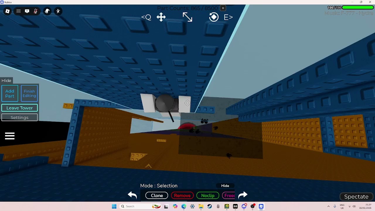 My recreation of Tower of Impending Doom so far!
