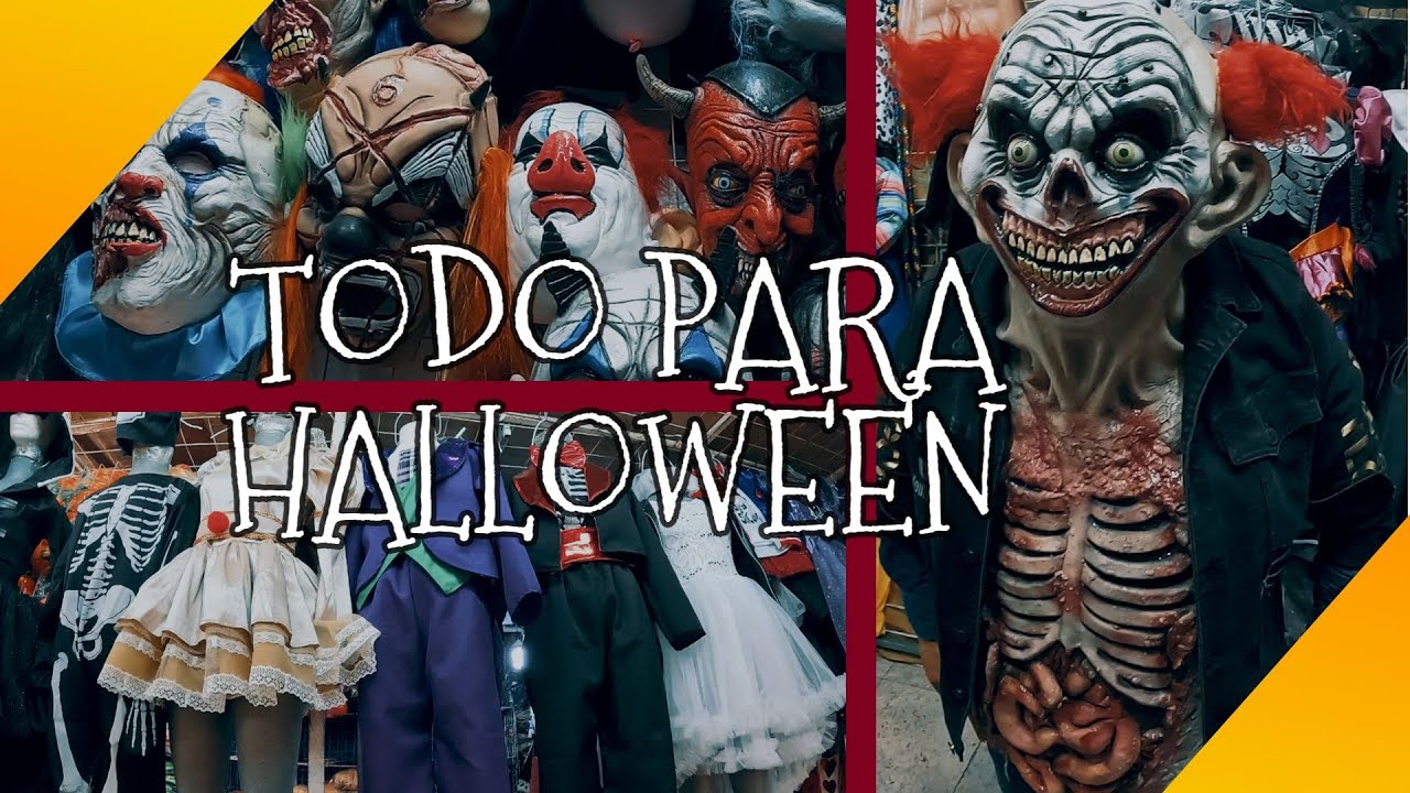 ¡⁣Las Mascaras Y disfraces MÁS ECONÓMICAS de todo MÉXICO! (MERCADO DE SONORA) 🧛‍♀️👹