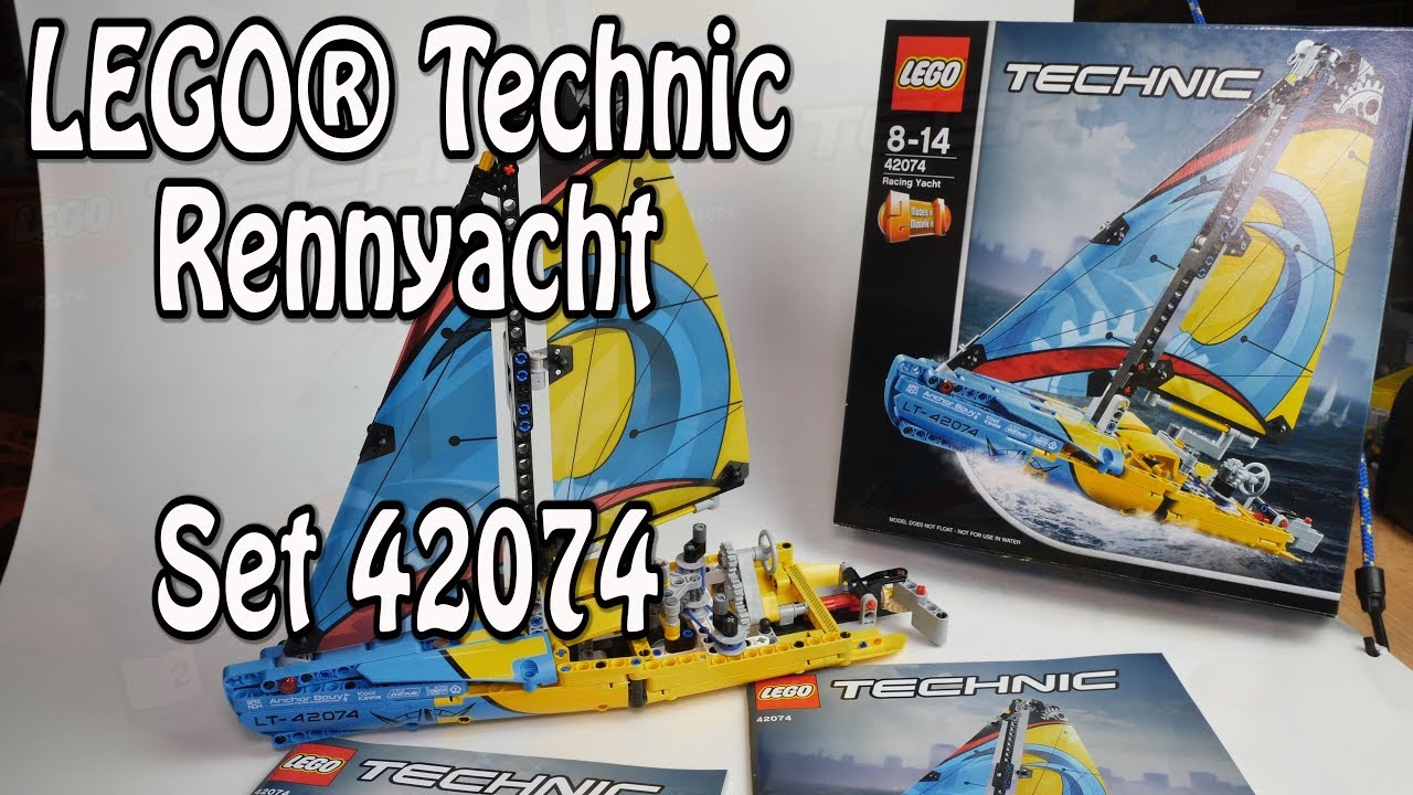 Test LEGO Technic Rennyacht (Set 42074 Review deutsch)