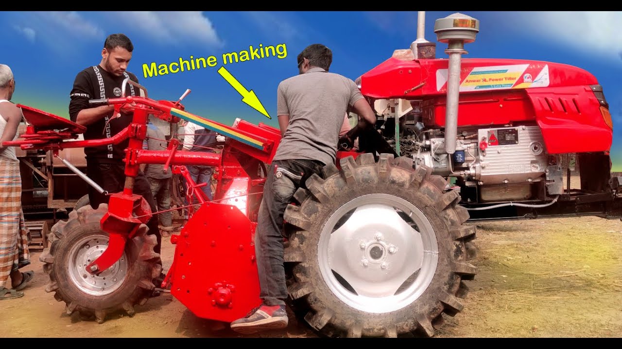 Amazing Manufacturing process, Tractor model Power Tiller | 35 HP Power tiller