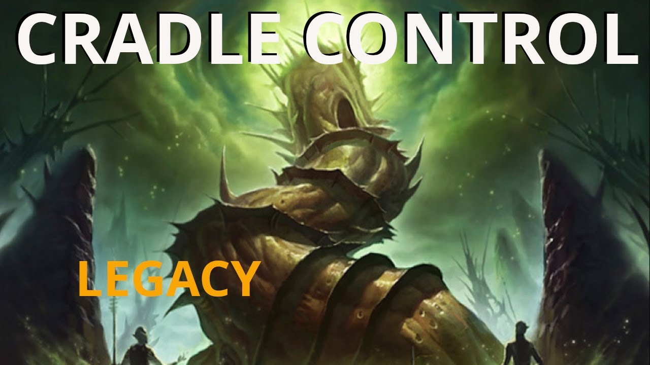 ELVES MEETS MAVERICK! MTG Legacy League with hellonewton's Cradle Control! Wight of the Reliquary