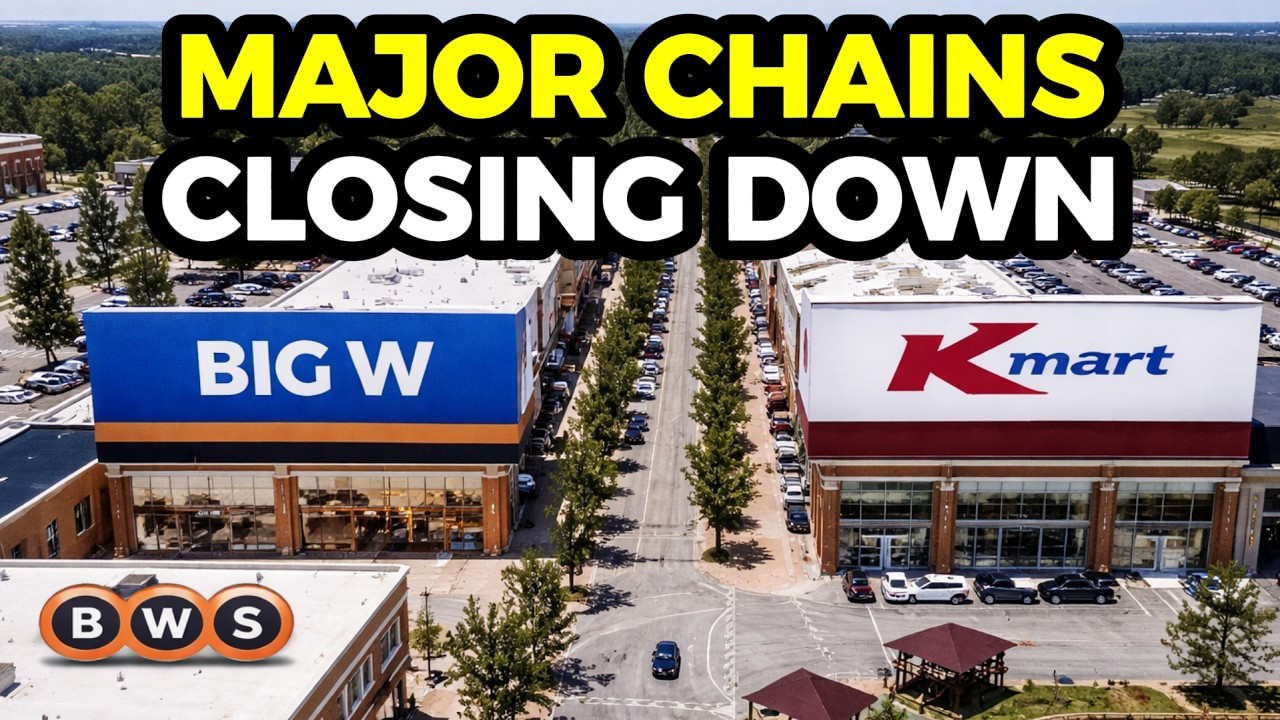 10 Major Chains CLOSING Stores Across AUSTRALIA - Is RECESSION Here?