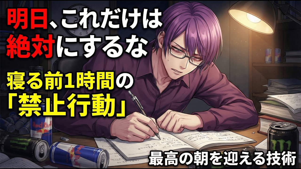 【共通テスト前日】試験前日に「これ」だけはやるな。元理系教師が教える、脳のパフォーマンスをピークに持っていく科学的ルーティン