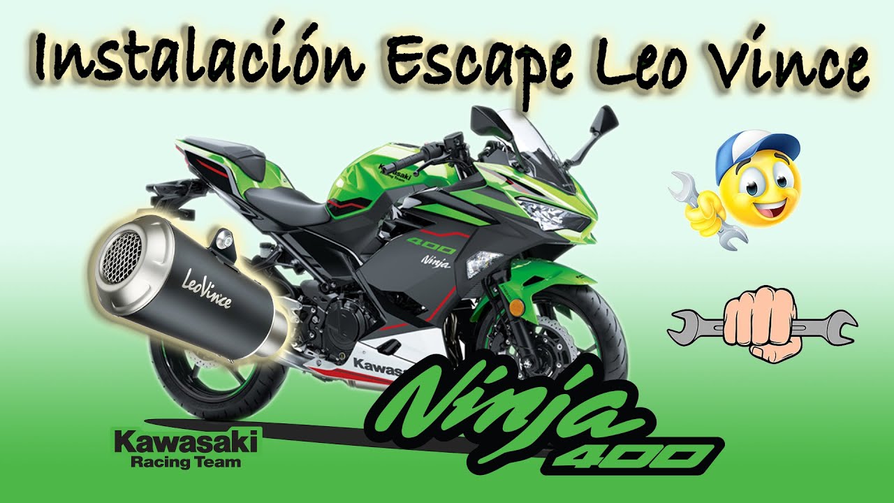 Instalación de escape Leo Vince (Slip-on) | Kawasaki Ninja 400 | Z400