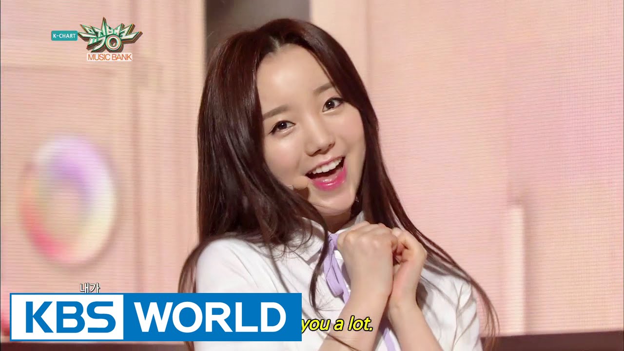 Lovelyz - Hi | 러블리즈 - 안녕 [Music Bank HOT Stage / 2015.04.10]