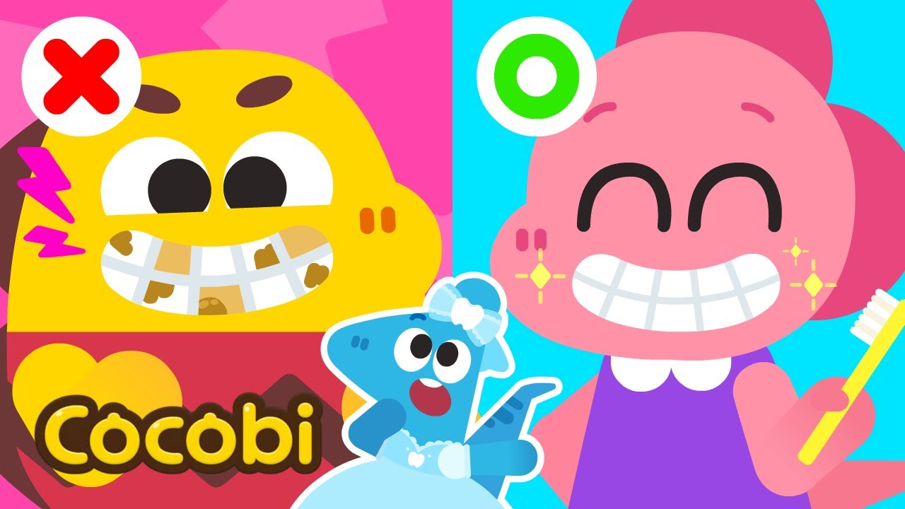 Brush Your Teeth with Coco 😁 Healthy and Good Habit Songs Compilation | Cocobi