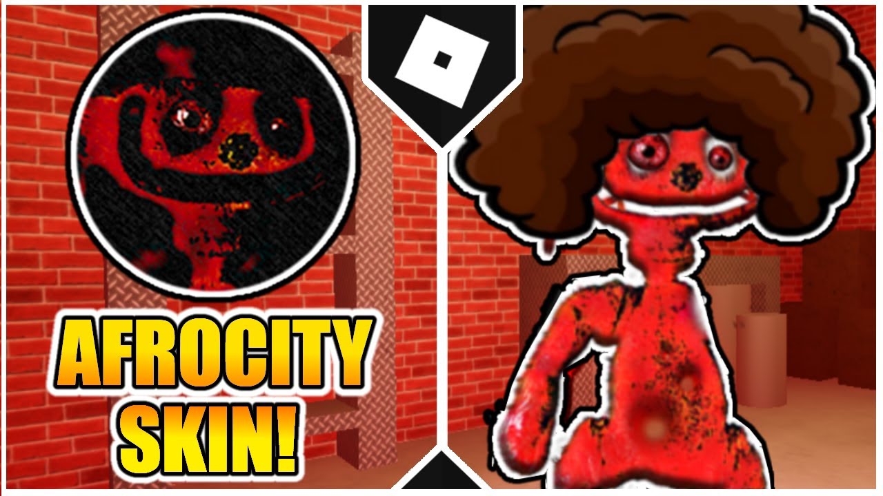 How to get the AFROCITY SKIN and "?TUO DNUOF OHW" (WHO FOUND OUT?) BADGE in BEAR! [ROBLOX]