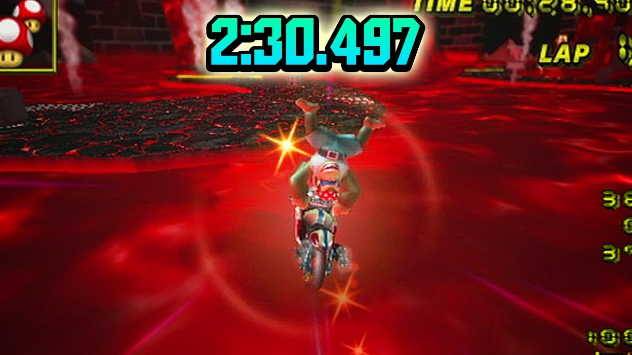 【MKW CT WR】 Lava Road (New Version) - 2:30.497 - Emil