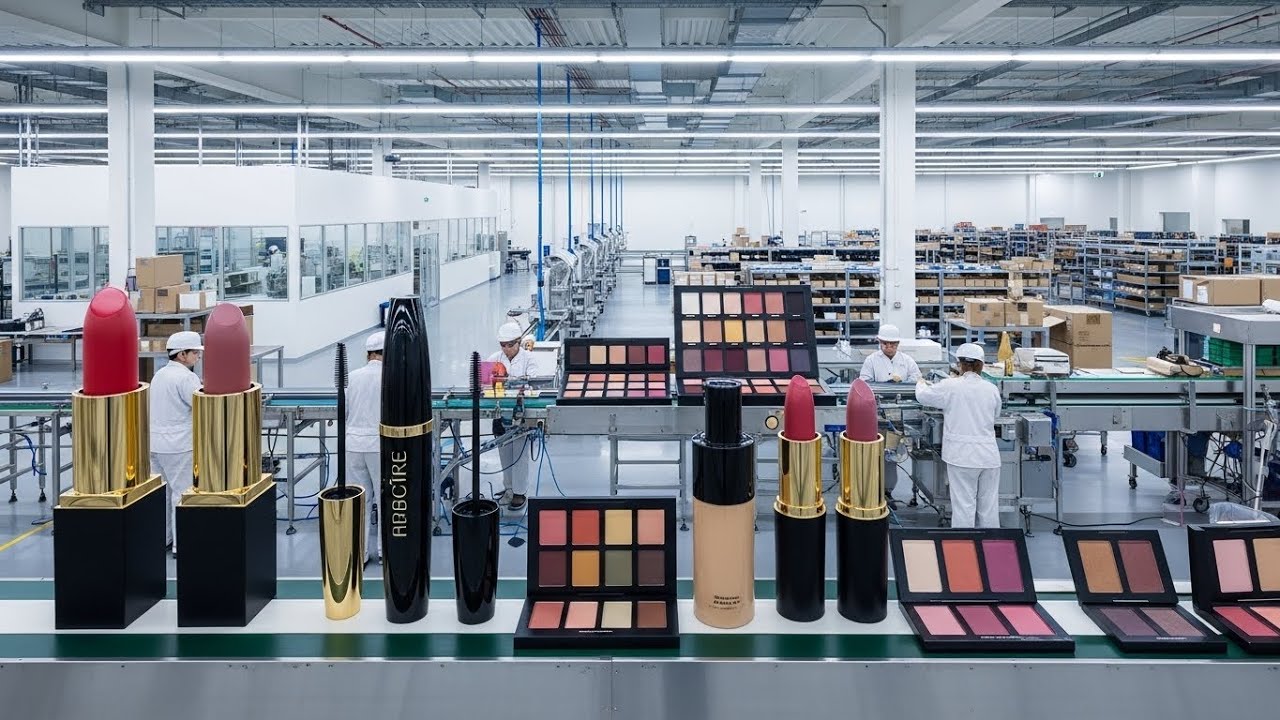 How Luxury Makeup Is Made Inside the Secret Factory Behind Billion Dollar Beauty Brands Full Process