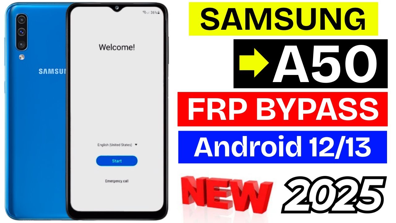 Samsung A50 FRP Bypass 2025🔥New Method Unlock Samsung A50 - Without Pc | Google Account Remove