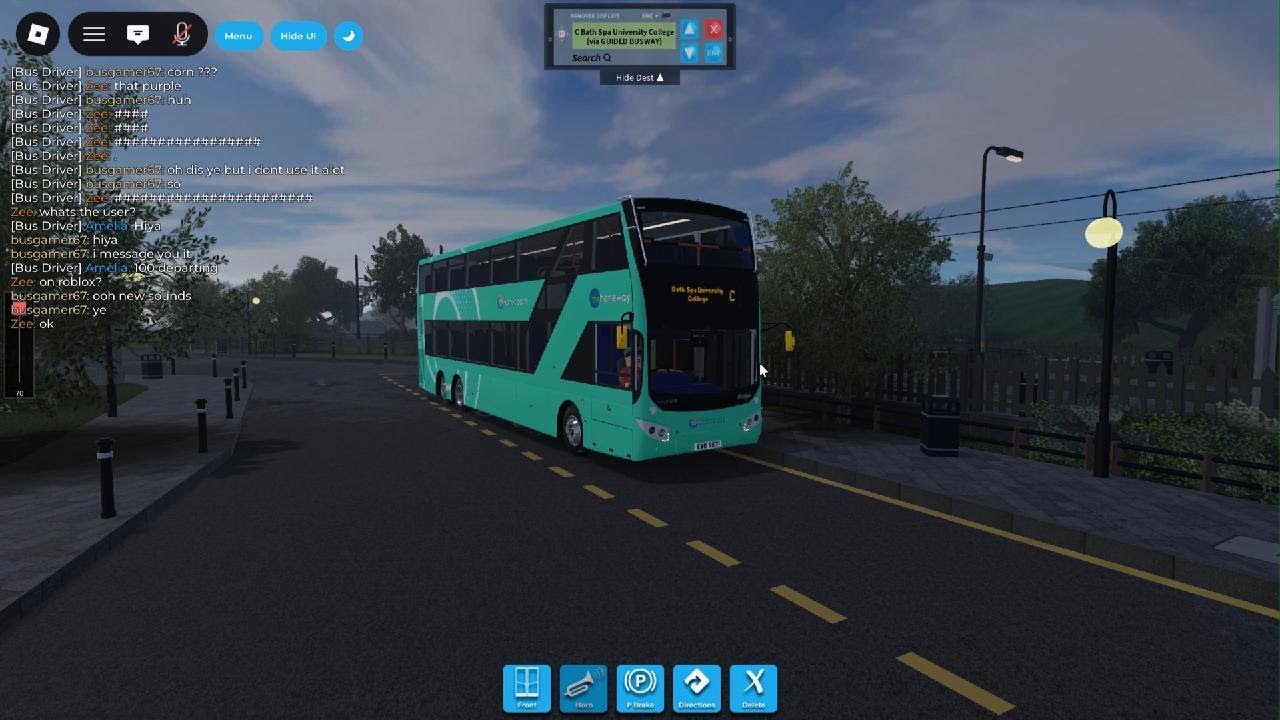 The Busway C In Roblox Bathwick Town
