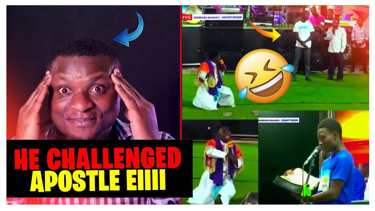 Man Challenges Apostle Okoh Agyemang and Regrets It 😂😂😂🎹