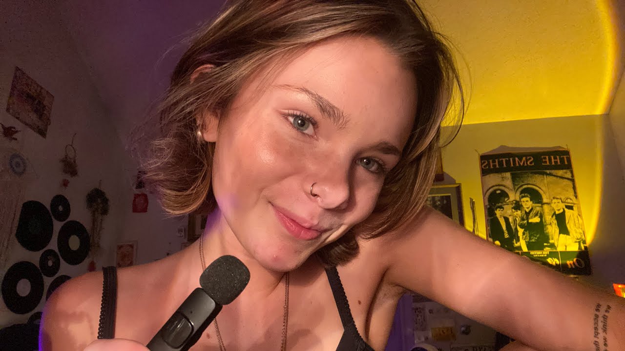 LOFI ASMR WITH MICROPHONE whisper ramble and jewelry sounds 💤