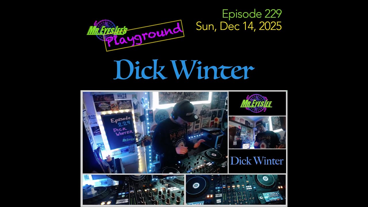 Playground Episode 229 w Dick Winter - Dec 14, 2025 #dnb #liquiddnb #rollers #dancefloor #jungle
