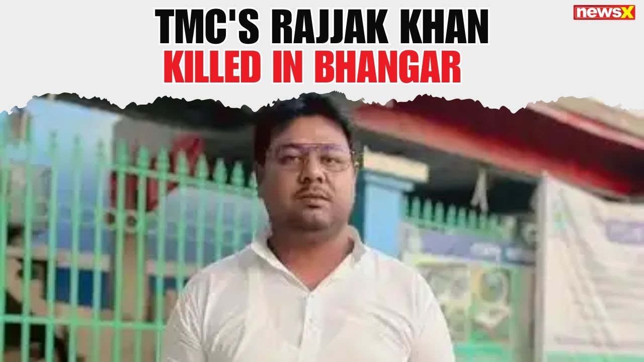 TMC Leader Shot Dead: Rajjak Khan Killed in Bhangar Firing, Saokat Molla Blames ISF | NewsX