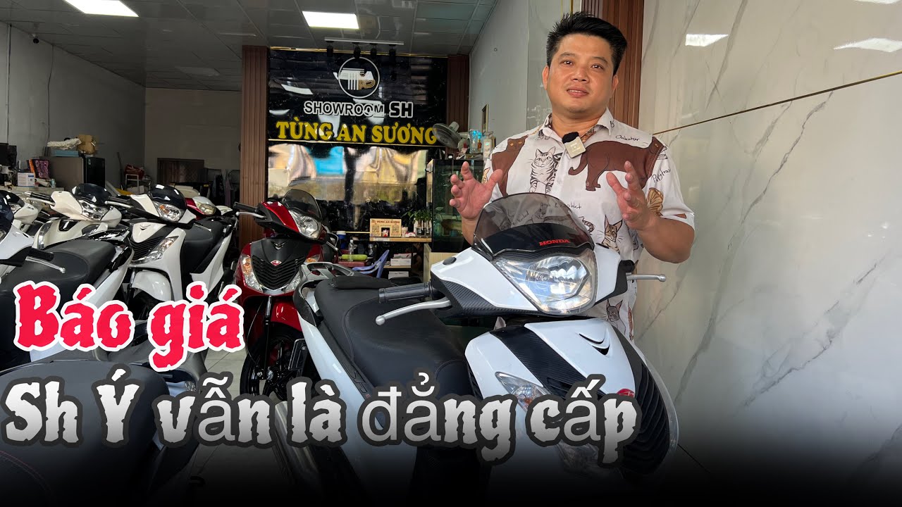 Báo giá cụ thể “SH nhập Ý 2010-2011” vẫn đẳng cấp nhất dòng xe ga.