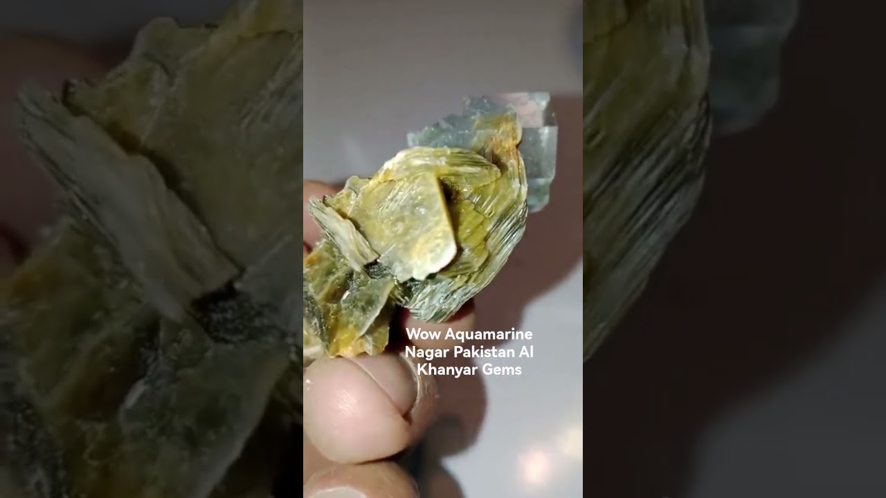 wow Aquamarine Nagar Pakistan Al Khanyar Gems