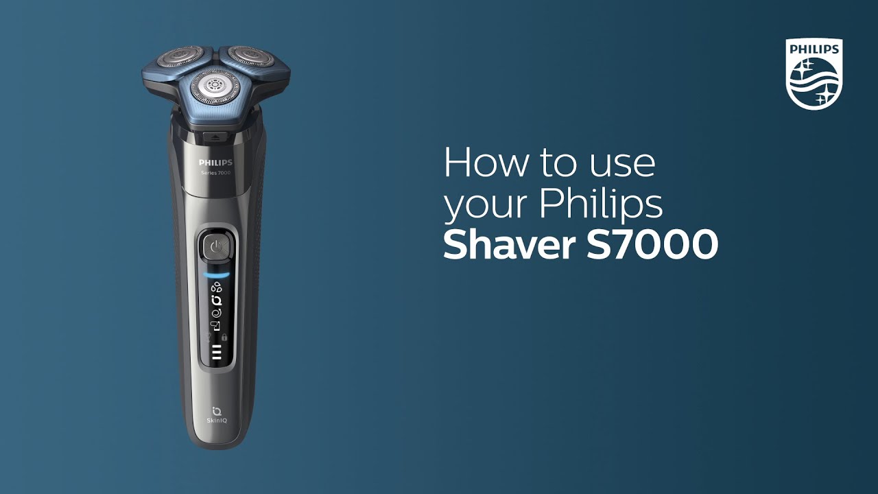 How to use Philips shaver S7000