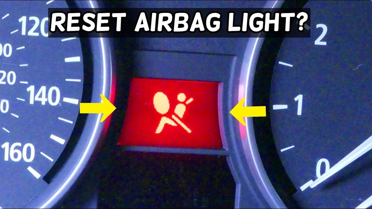 CAN I RESET AIRBAG LIGHT WITHOUT FIXING THE FAULT BMW