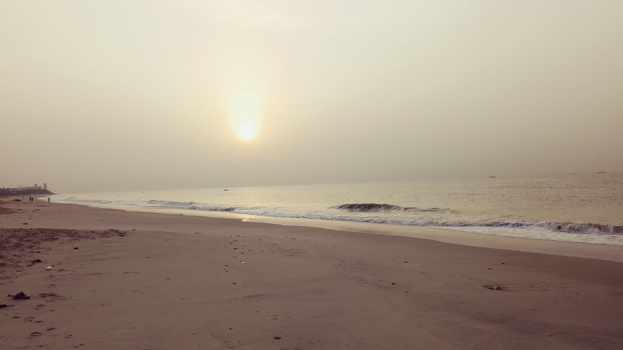 A very Sunny Sunday Morning at the Beach in Accra Ghana: 1st March 2026 #ghana #beach