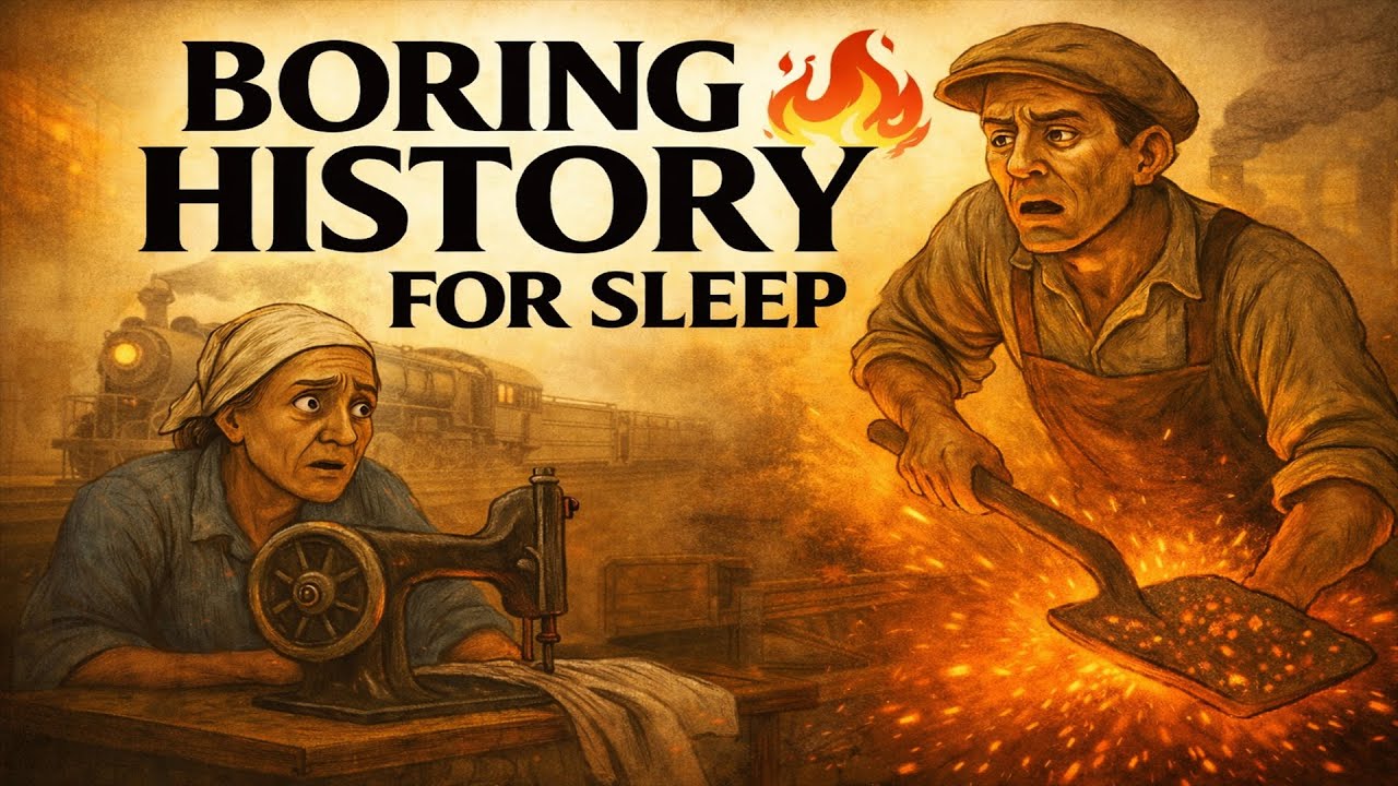 Boring History for Sleep: The Endless Journey of the Iron Horse (Relaxing Railroad Documentary)