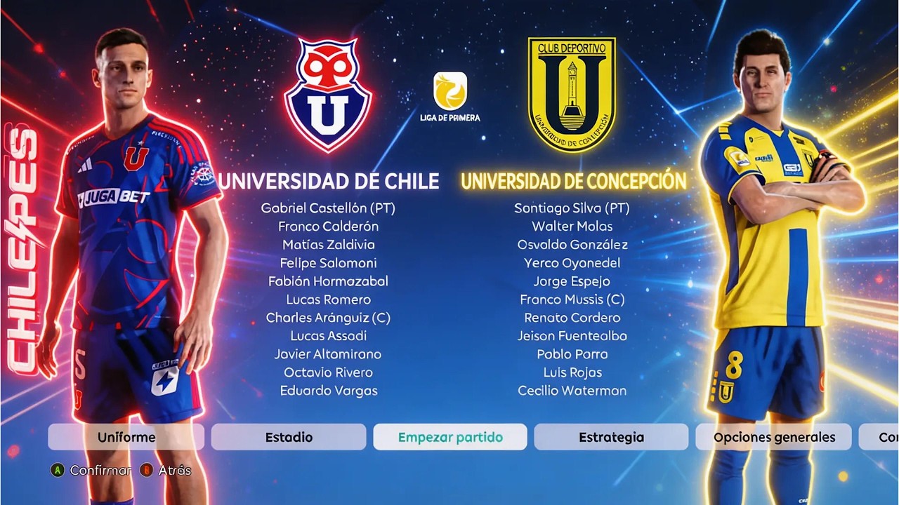 Universidad De Chile vs Universidad De Concepción 