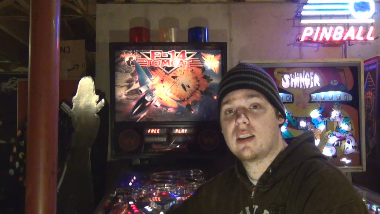 WILLIAMS F-14 TOMCAT PINBALL Machine