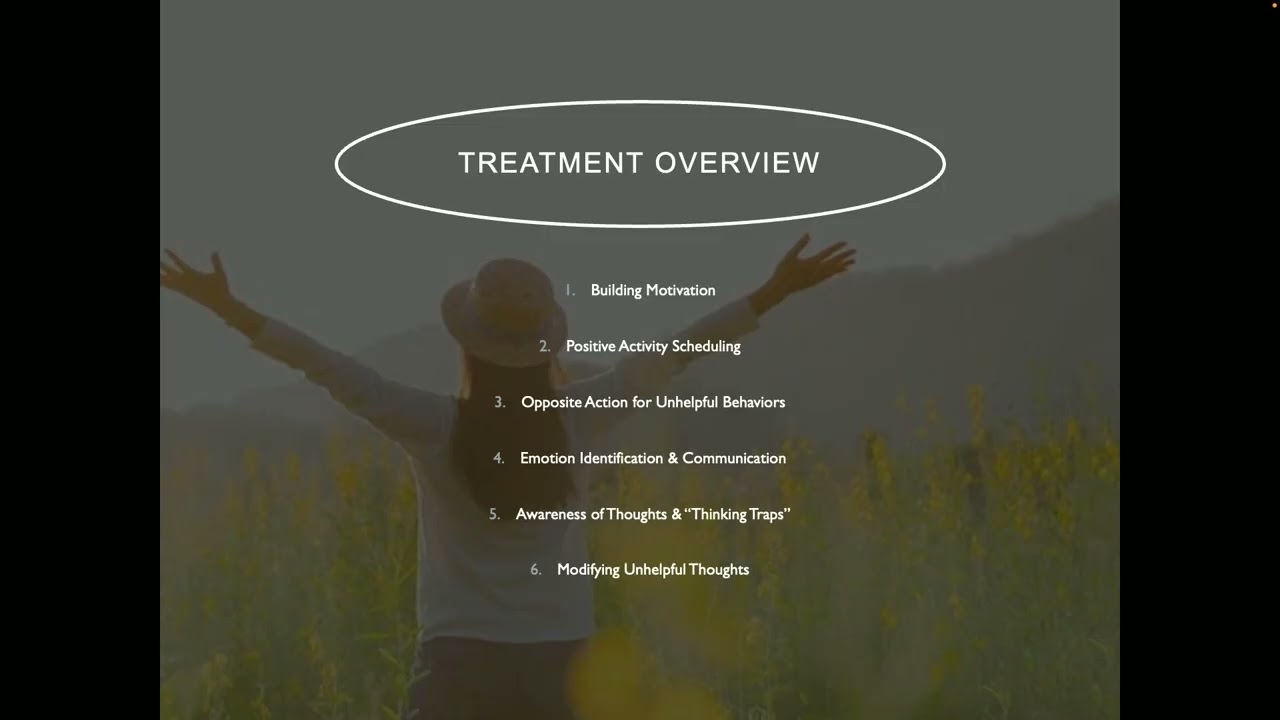 Improving Psychotherapy for Mood Disorders
