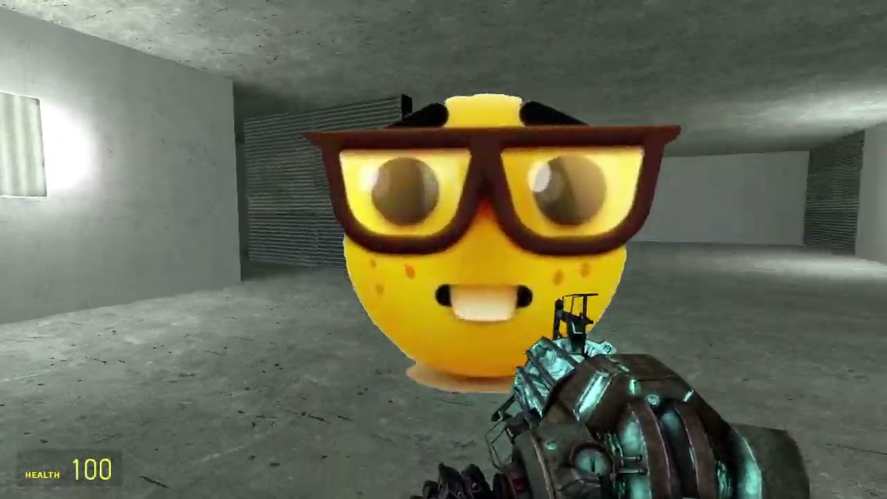 BEING CHASED BY EXACTLY 10 NERD EMOJIS | Garry's Mod