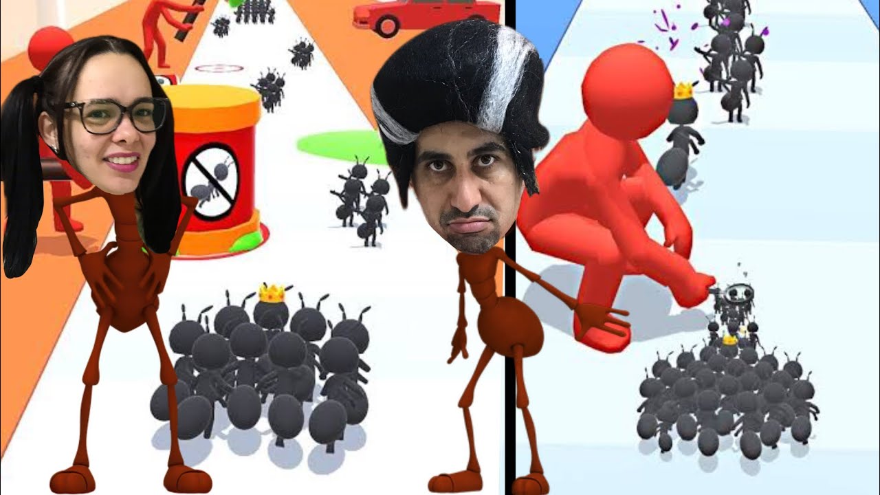 VIREI UMA FORMIGA GIGANTE NO JOGO Tiny Run 3D