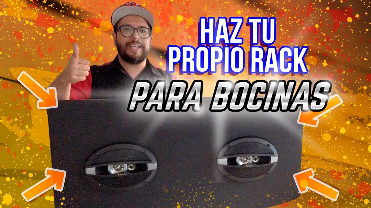 Tutorial: Haz tu propio rack para bocinas (Paso a paso) | Bocinas Focal R-690C