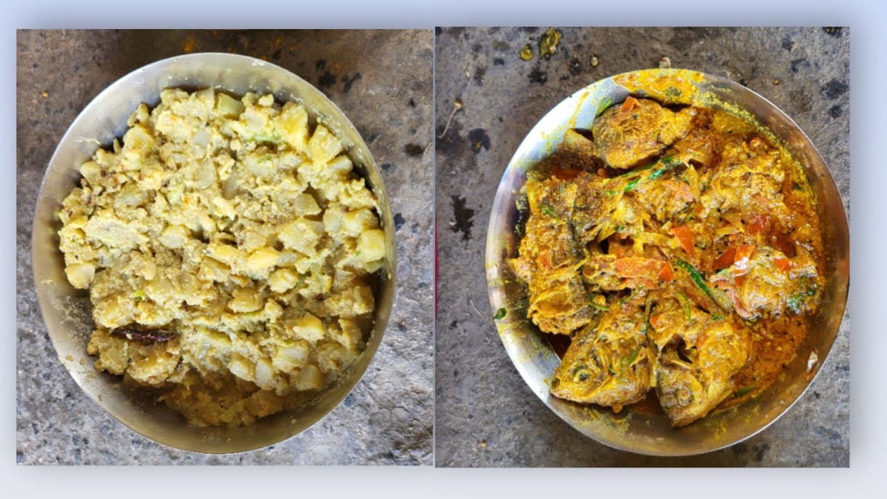সিলভারকাপ মাছের এমন স্বাদ যা ইলিশ মাছকেও হার মানায়/Bari Te fhulkopi Aloo Posto & Silvercup Fish Tok