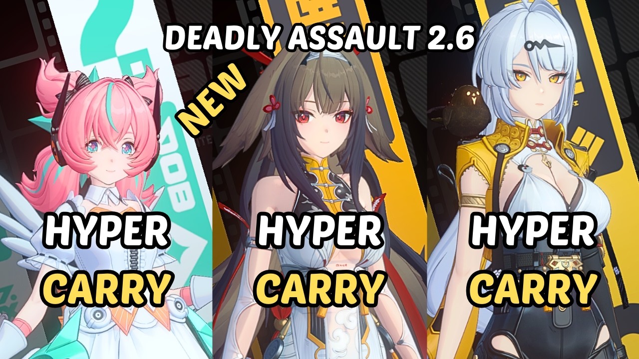NEW Deadly Assault ZZZ M0 Yixuan x Aria Astra Yao Yuzuha x Ye Shunguang Sunna Zenless Zone Zero 2.6