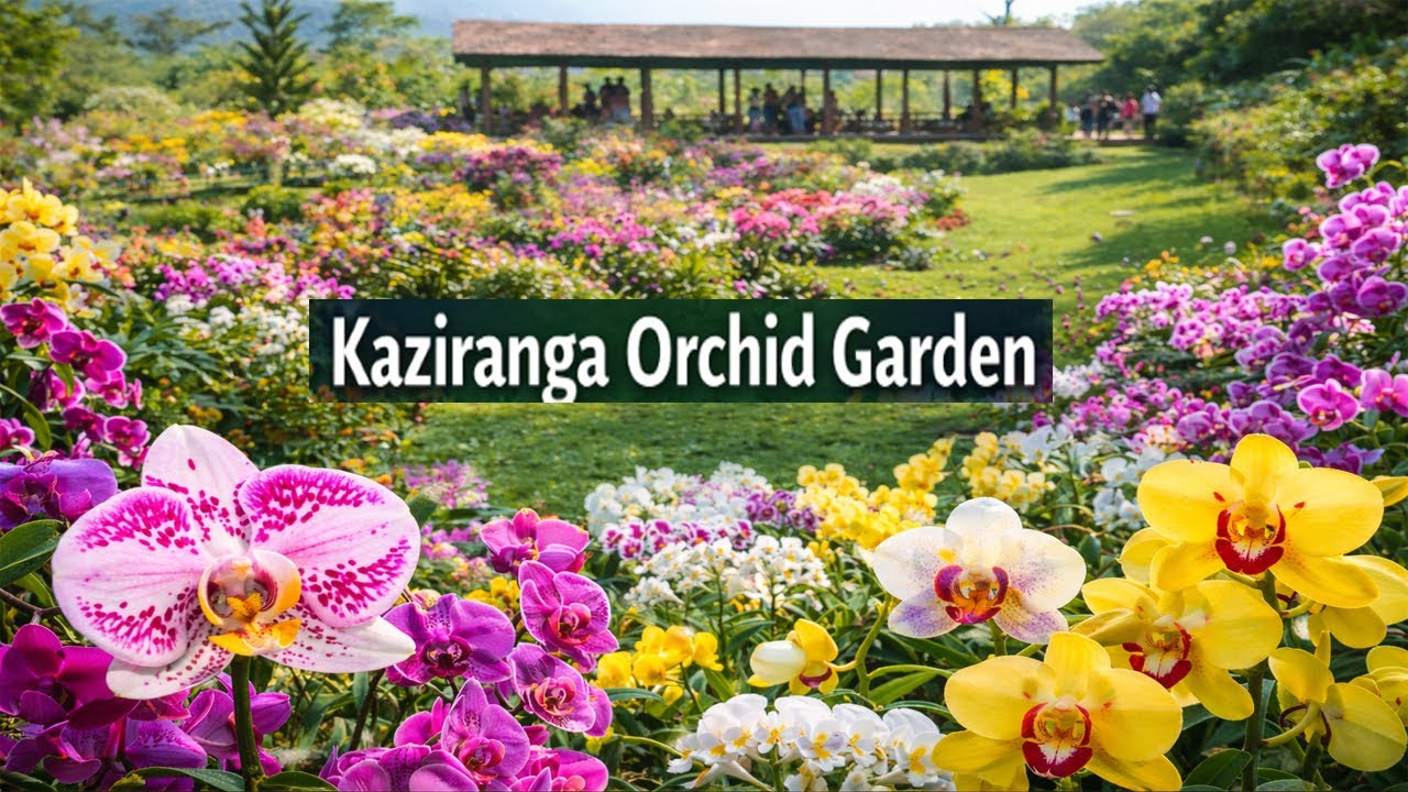 Kaziranga Orchid Garden Tour | কাজিরাঙার অর্কিড গার্ডেন | Assam Hidden Beauty