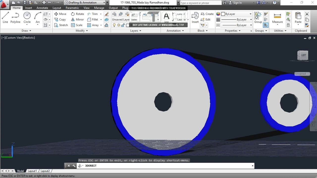 Desain Pulley dan V Belt