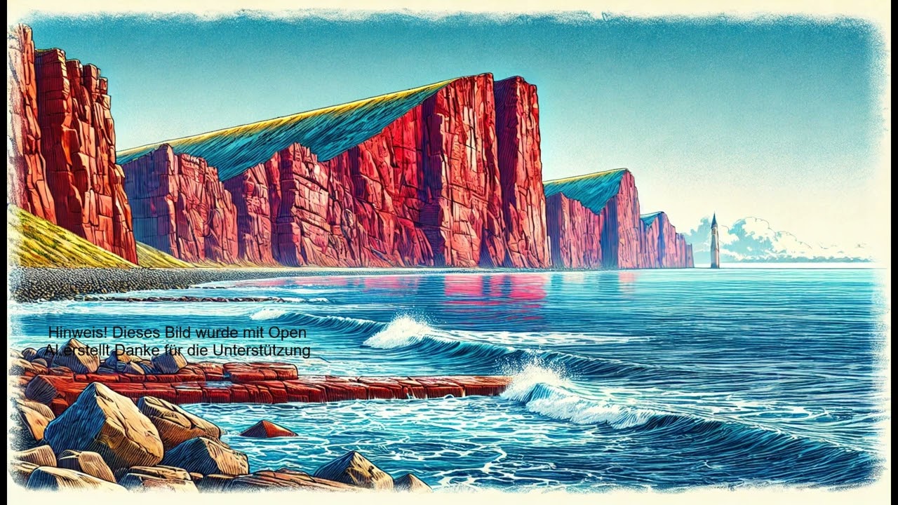 Ein Song über Helgoland Grün ist das Land Rot ist die Kant