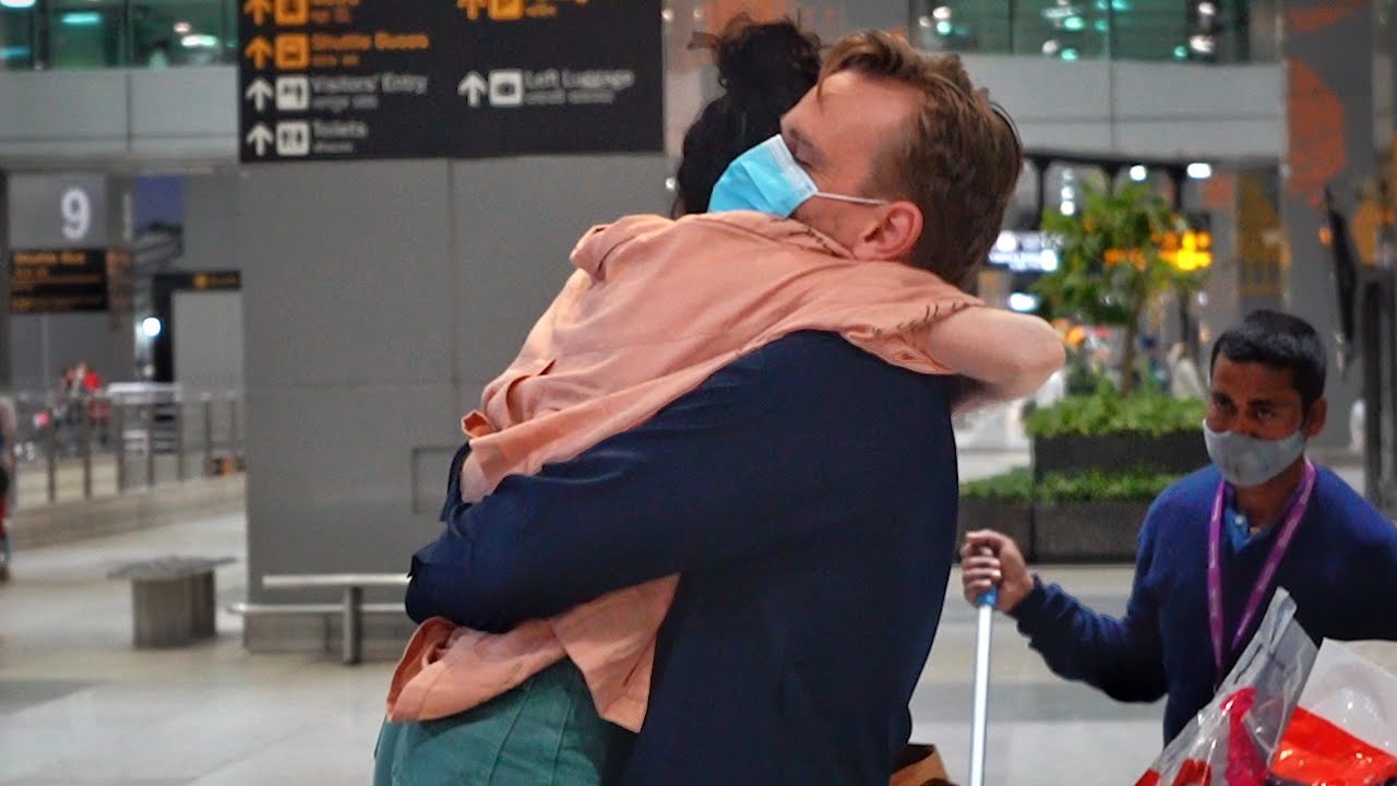 Reunited in India with My Wife & Family 🇮🇳