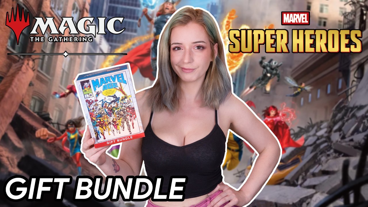 Unboxing the MtG Marvel Super Heroes Gift Bundle & Collectors Booster!