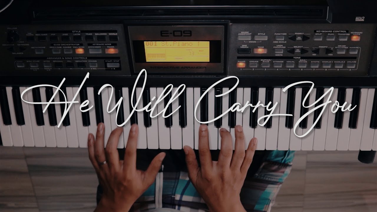 He Will Carry You (if He carried the weight of the world upon His shoulders) - Piano Instrumental