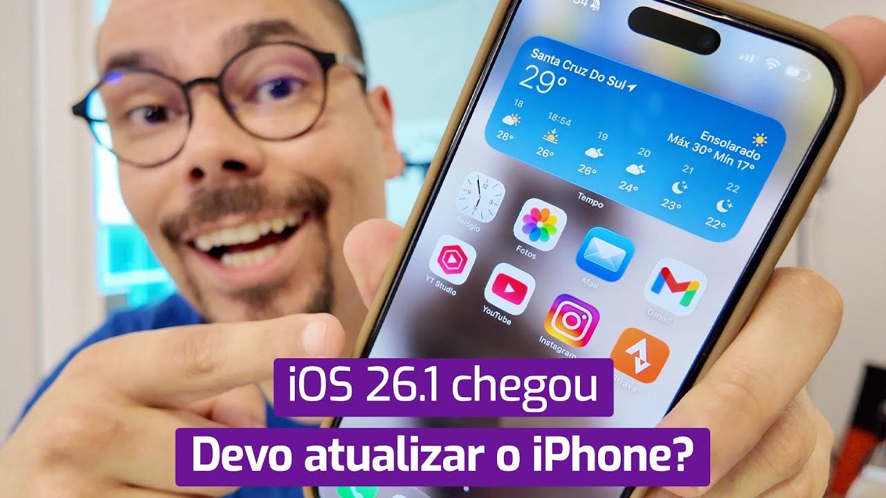 iOS 26.1 CHEGOU: Devo ATUALIZAR o iPhone?