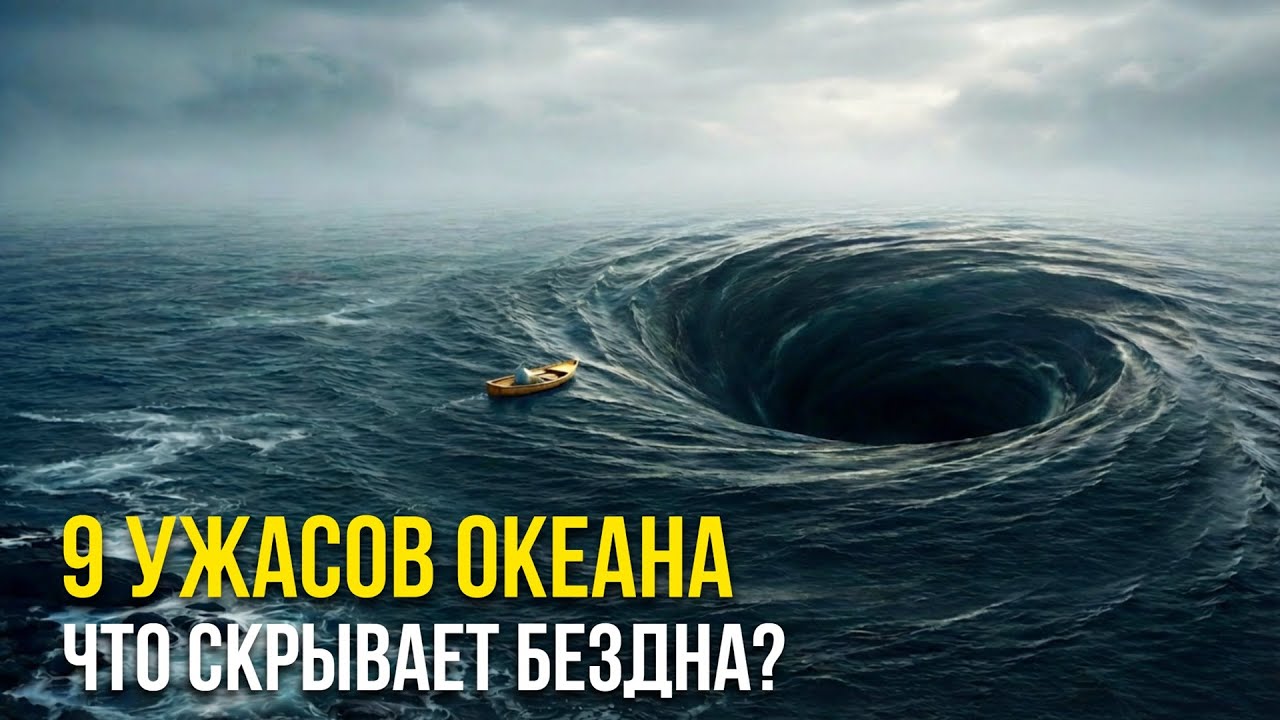 БЕЗДНА ОКЕАНА: 9 мест, где вы никогда не захотите оказаться!