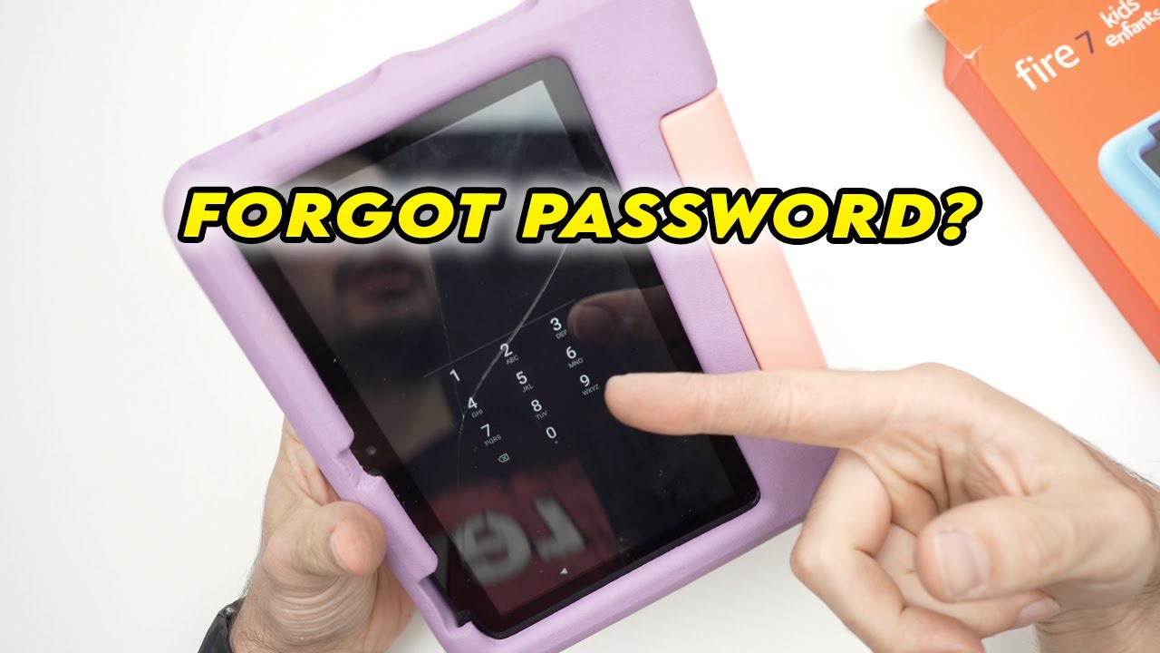 Forgot Your Amazon Fire Kids Tablet PIN Password? Fix it!