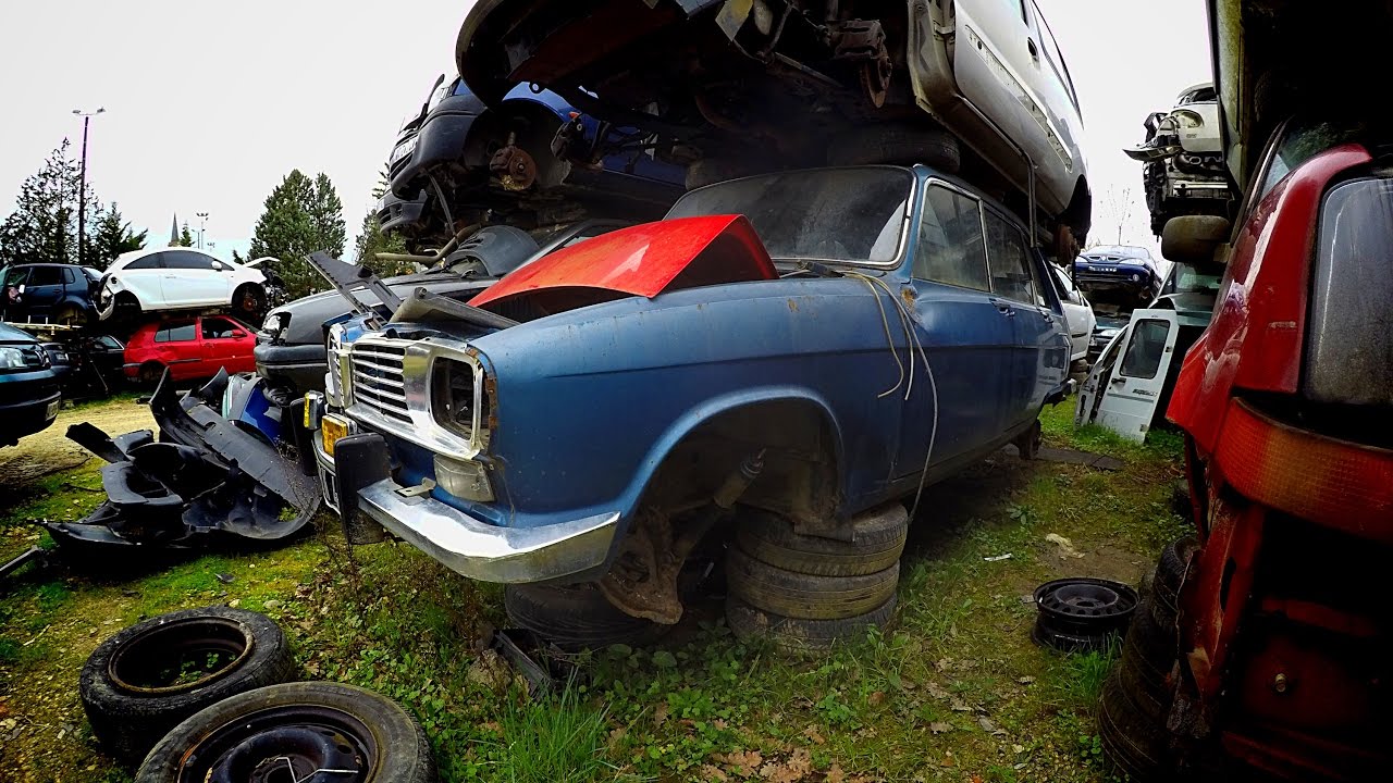 Visite d'une casse automobile