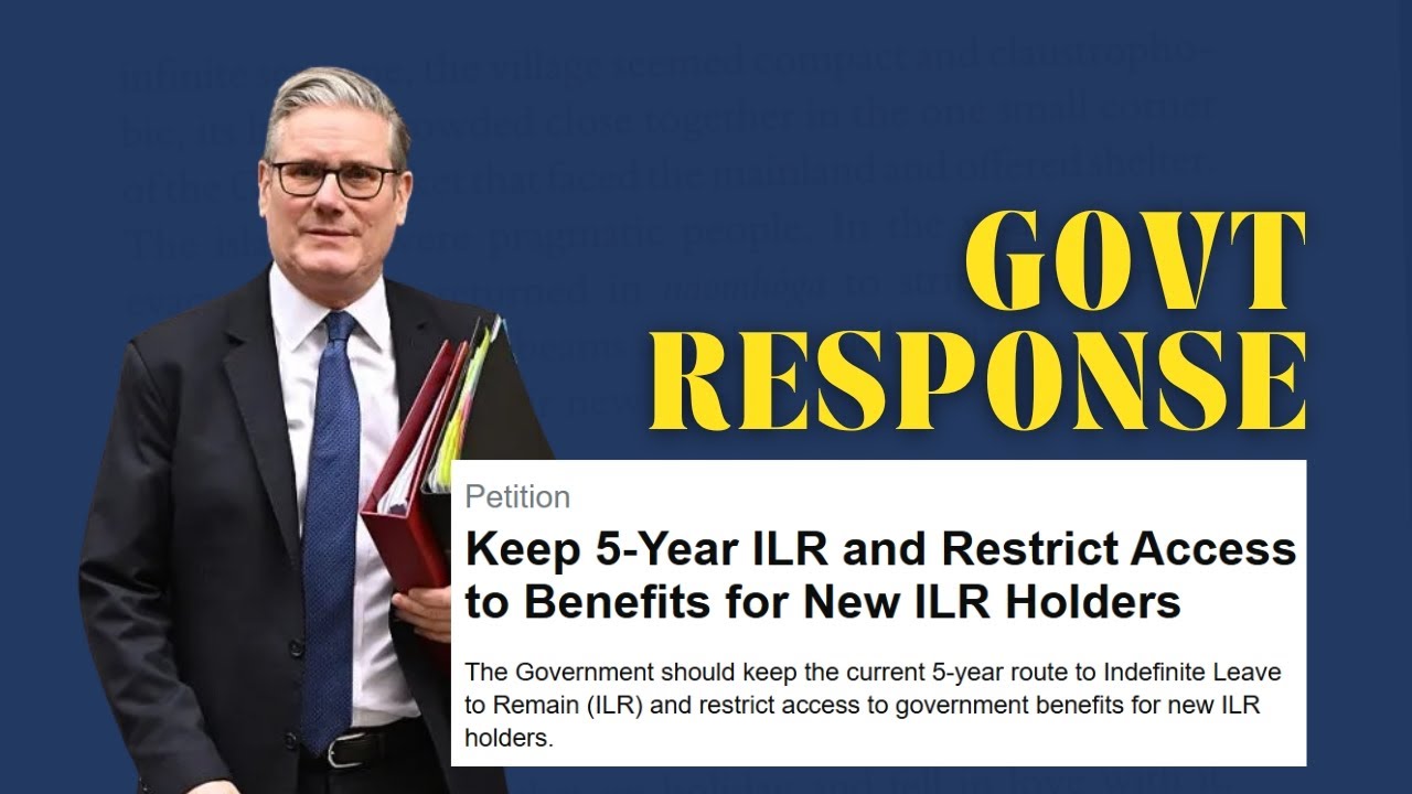 UK Government Responds to ILR Petition | No Rule Change Yet | Consultation Open Until Feb 2026