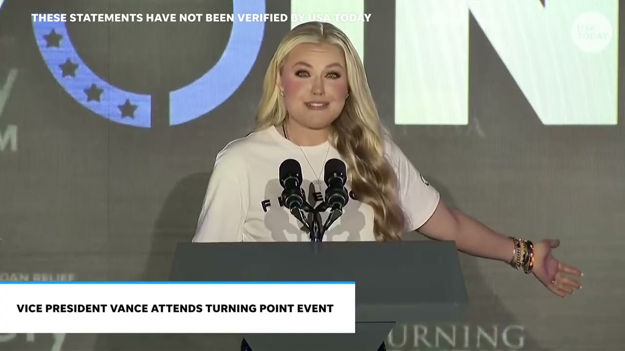 Full Erika Kirk speech at Ole Miss Turning Point USA event highlights Charlie Kirk's vision