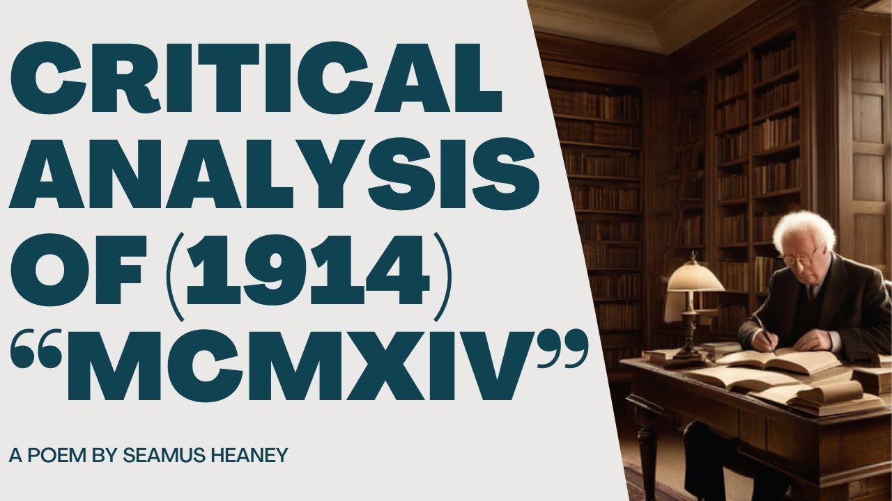 Critical Analysis of “MCMXIV” | Poem by Philip Larkin