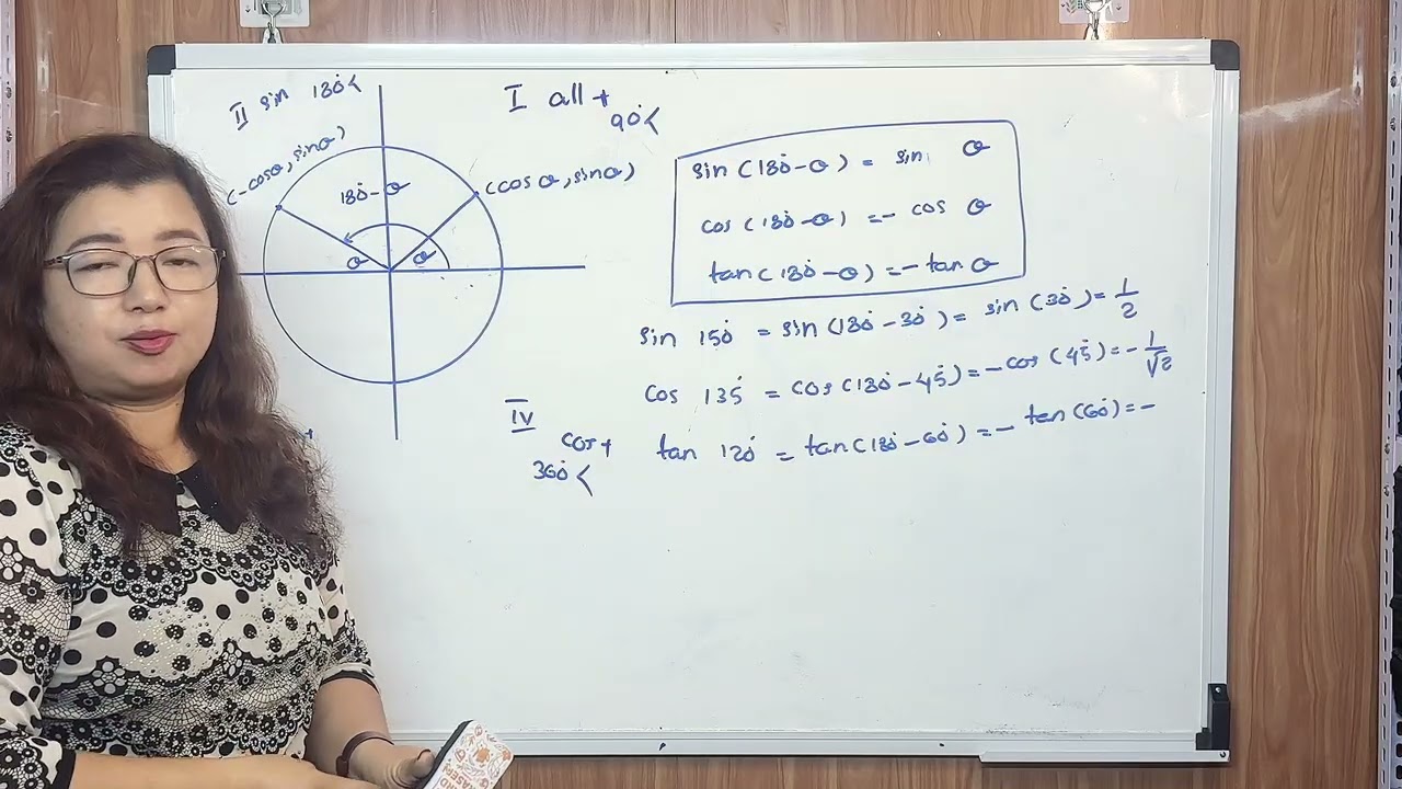 👉 180− 180+ 360− Formula မမှတ်ရအောင် နားလည်စေမယ့် နည်းလမ်း Trigonometry 