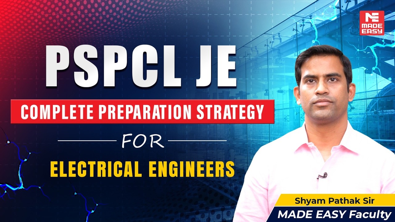 PSPCL JE 2026 Preparation Strategy | Vacancies, Complete Syllabus, Study Plan and More!
