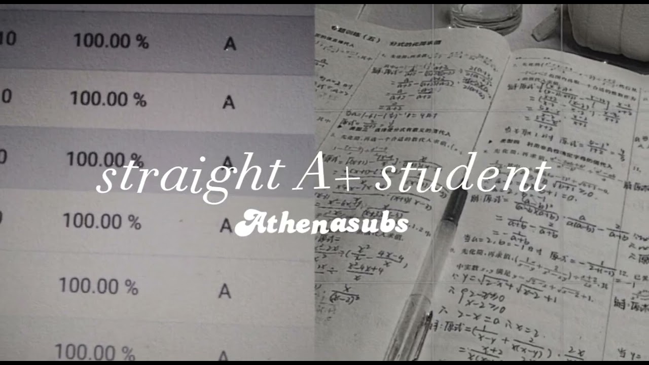 straight A+ student &bull; increase intelligence subliminal FREE from low grades ////good grades only