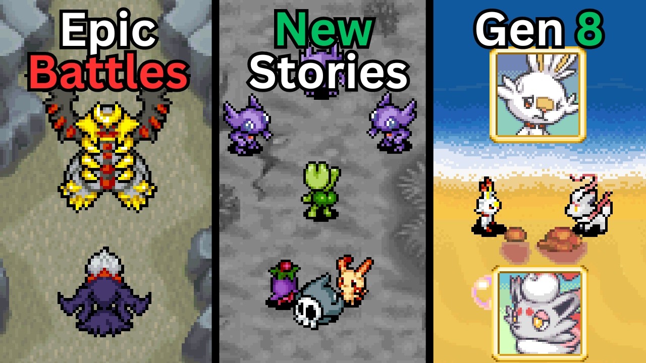 The Best Completed Pokemon Mystery Dungeon ROM hacks!